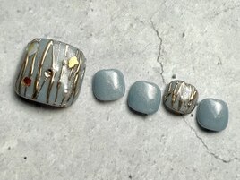 Foot定額　Designネイル