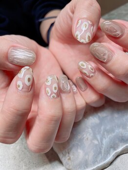 ステムネイル 下北沢(stem nail)/egg magnet sheer gray