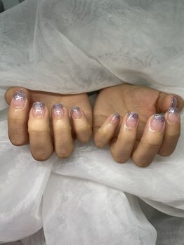 ラメグラデーション