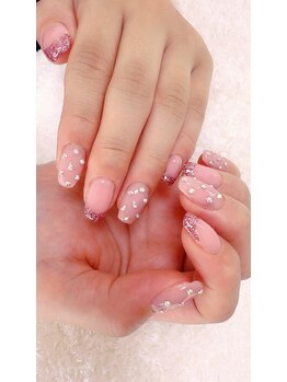 フレチル(frachill)/キラキラフレンチ×ドット