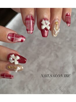 イーレ(IRE)/マグネットチェックとリボン