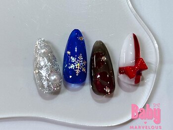 ベイビー マーベラス(Baby MARVELOUS)/ジェルワンカラー+1本アート