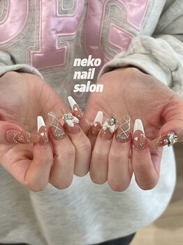 ネコ(Neko)/フレンチ リボン ワンホン