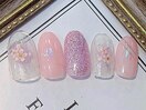 桜ネイル☆6600円