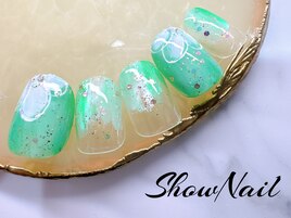 ハンド★新緑デザイン