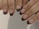 オシャレなブラウンフレンチ