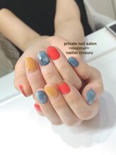 プライベート ネイルサロン マーマ(murmur)/デニムネイル