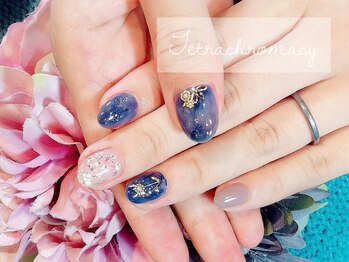 テテ ネイル(tete nail)/秋ニュアンス