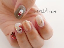 バースプラスリム(virth+LIM)/《Nail》クリスマスネイル