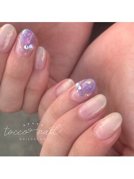 トッコネイル(tocconail)/奥行き感パープルアート２本