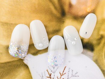 ダッシングディバ エキュート 立川店(DASHING DIVA)/スノーホワイトネイル