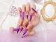 ワンホンネイル 新宿(Rumi Nail)の写真/特別な日にピッタリな指先を彩る華やかデザインが多数☆モチも◎なのでキレイな指先が長く楽しめる♪