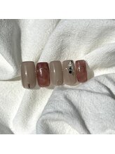 ラナネイル(Lana Nail)/4月ニュアンス定額コース