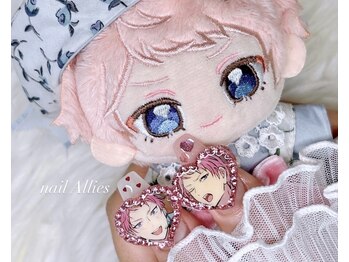 アリーズ(Allies)/ハートフレーム 痛ネイル