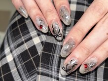 ベーシック ネイルウィザードアカデミー 本厚木店(Basic×NailWizardAcademy)/リボンネイル