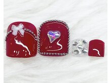 カワイイは正義/フット定額ネイル　秋冬