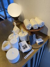 コトンアトリエ アイ アンド ビューティー(COTON atelier eye & beauty)/期間限定キャンドルも販売中です