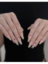 Shiori Nailsalon　持ち込み・長さだしサロン/長さだし｜十字架持ち込み