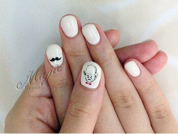 ネイルサロン ビューティーマジック 川口店/ 写真持込ＯＫ!何でも書けます!