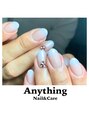 エニシング ネイルアンドケア(Anything Nail&Care) ハンド定額シンプル＋エアパラ代8800円