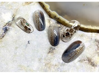 アイコニック ネイルアンドアイ 長久手店(ICONIQ nail&eye)/10月定額デザイン