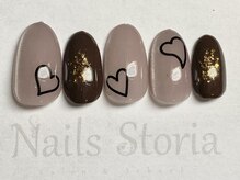 ネイルズ ストーリア(Nails Storia Salon&School)/シンプルデザイン