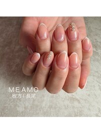 バーチャルフレンチネイル