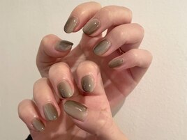 縦グラデデーションネイル