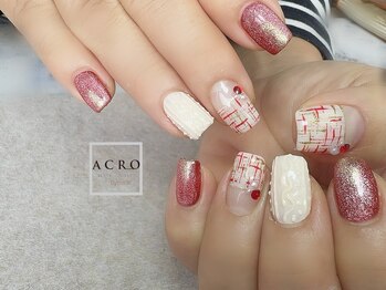 アクロネイル アンド アイ(ACRO NAIL&EYE)/ツイードニットネイル