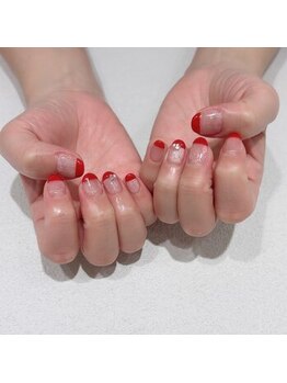 ネイルサロン アビー グランデュオ蒲田店(abbie)/マグネットフレンチ