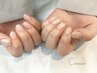 【Hand シンプルネイル★ア-ト4本】3D特殊ア-ト◎持込画像◎¥9900→全員¥9400