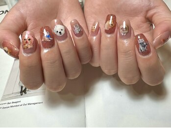 デューネイルスタジオ(dew nail studio)/ピンクミラーフラッシュ