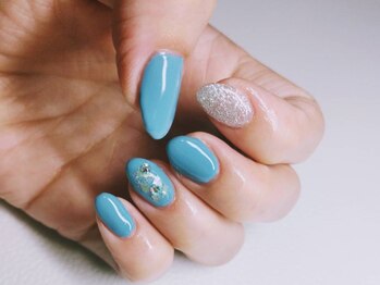 ギャリーネイル(galy Nail)の写真/【ずっとお手頃価格♪】シンプル可愛いネイル多数♪ワンカラー・マグネット・ニュアンスネイルなど◎