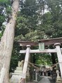 サロン ド アテイン(salon de attain)&nbsp;初めて行った大神神社。