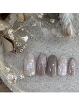 アヴェックアムール 豊田(avec amour)/basic ツイードネイル