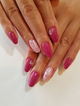 ダリア 大宮店(DAHLIA)/ピンクオフィスネイル♪