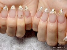 モモネイル(MOMO nail)/シェル埋め込みデザイン