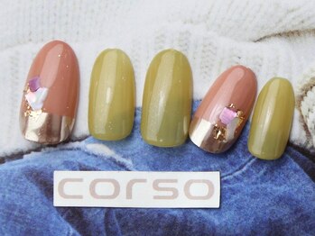コルソケーツー 梅田茶屋町(corso k-two)/秋ネイル/大阪/梅田/茶屋町