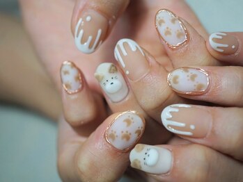 わたしのネイルとよもぎ蒸し/