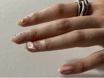 フォルクネイル(:volk nail)/個性派クリアパーツby.Jasmine