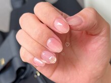 アントレッド(entraide)/うる桃ネイル