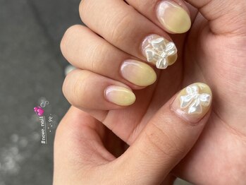 ノーヴェネイル 国分寺(nove.nail)/イエローネイル