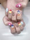 キャラクターネイル☆9900円税込