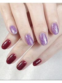 ワンカラーネイル♪