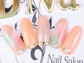 太陽のたまごネイル