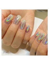 キラキラユニコーンネイル☆
