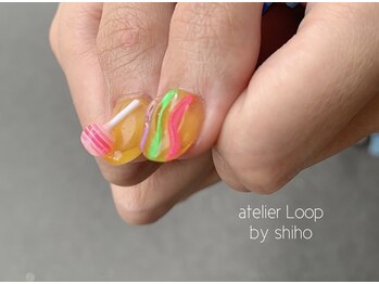 アトリエループ(atelier Loop by shiho)/キャンディーネイル