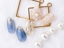 カラーズ 浜松店(colors)/ぷっくりフラワーネイル☆