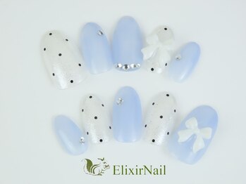 エリクサーネイル 池袋(Elixir Nail)/定額a シンプル/クーポン使用