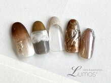 ルーモス 桜川店(Lumos)/ぷっくりブラウン砂ジェル